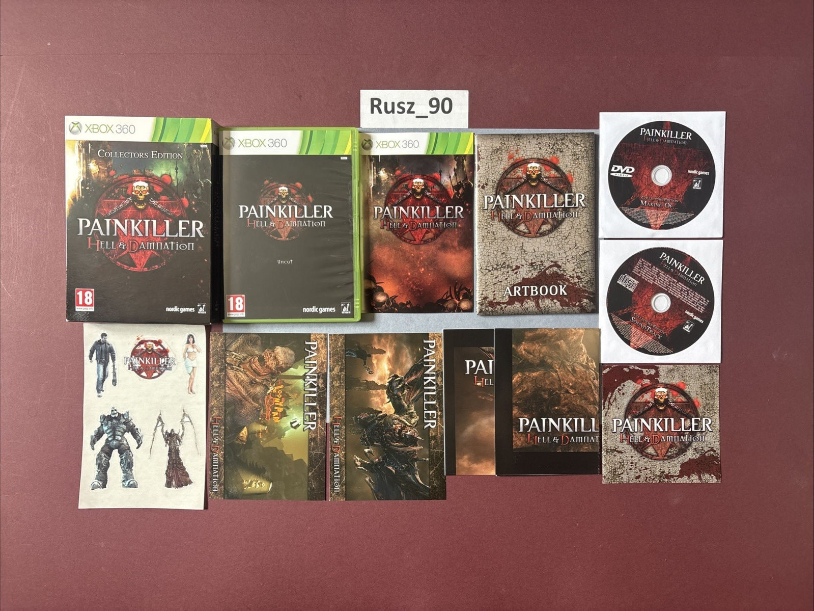 Painkiller: Hell & Damnation Collector's Edition Xbox 360 2013 Complete NR MINT