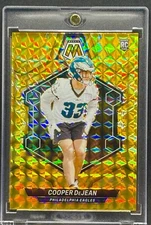 Cooper DeJean RARE ROOKIE RC GOLD REFRACTOR INVESTMENT CARD PANINI  SSP MINT