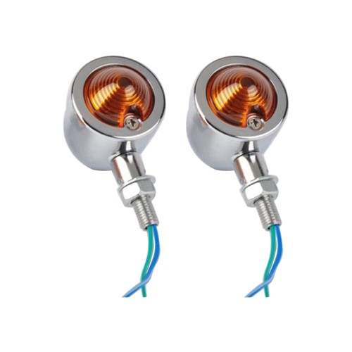 Turn Signal Indicator Light Motorcycle Fit For Harley Sportster Iron 883 - Picture 6 of 13