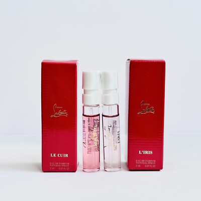 Christian Louboutin Fétiche Le Cuir & L'Iris Eau de Parfum EDP Spray Sample 2ml
