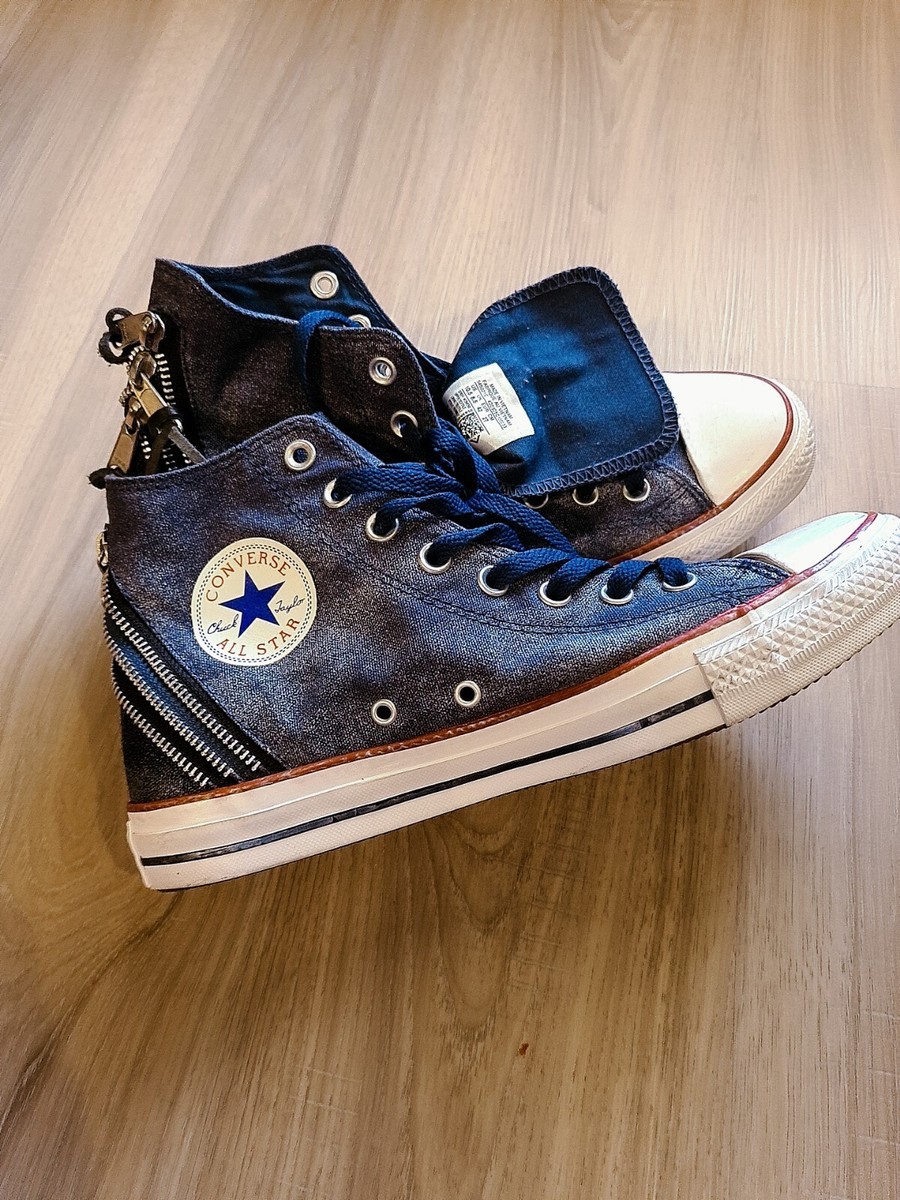 Converse Chuck Taylor Tri Zip Hi Navy/Red-White 545021C