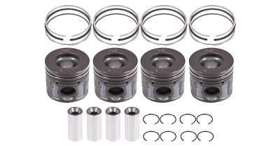 4x Kolben Übermaß + 0,25mm 2,2 TDCi Neu DRR5 CYFC CYFF USF6 Citroen Ford Transit