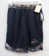 Los Angeles Lakers Camo Shorts Black Basketball UNK Men's $40 - M L XL