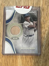 Pee Wee Reese 2021 Topps Tier One Brooklyn Dodgers Legends Bat Relic /199 SEALED