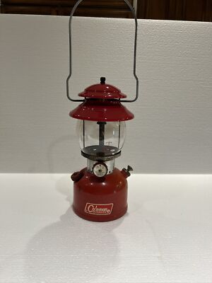 Clean Coleman Single Mantle Lantern Model 200A dated 1/66 Jan 1966