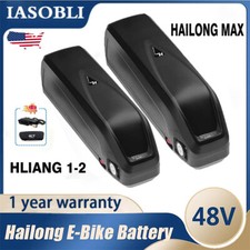 Hailong 48V 15AH 20AH 25AH 30AH 1440W 960W 750W E-bike Battery Electric Bicycle
