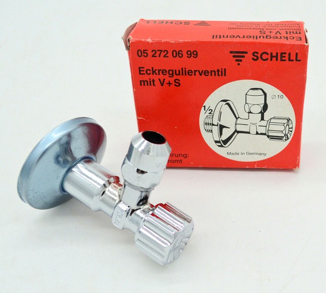 SCHELL Eckregulierventil COMFORT 3/8'' - DVGW Zertifiziert