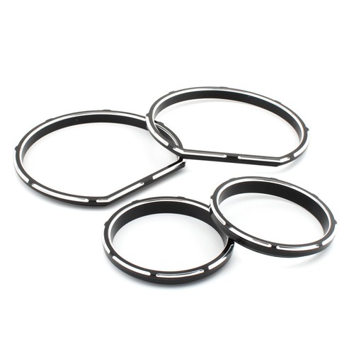 Instrument Board Gauge Bezel Kit For Harley Electra Street Glide 2014-2023 - Picture 7 of 10
