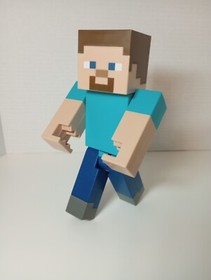 LEGO Minecraft The Cave #21113 100% Complete w/Box PLUS 8.5" STEVE Action Figure
