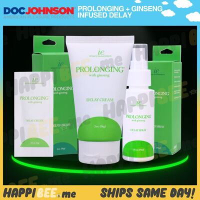 Doc Johnson Endurance Prolonging Delay Spray Male Masturbation Cream Lubricant
