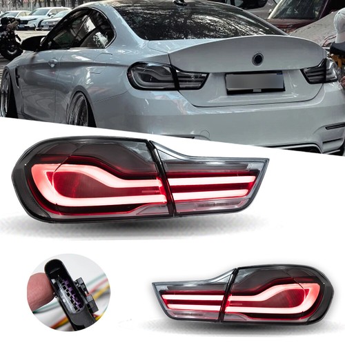 2X LED Rear Tail Lights for BMW 4-series 2014-2020 M4 GTS F32 F33 F36 F82 F83 - Foto 2 di 15