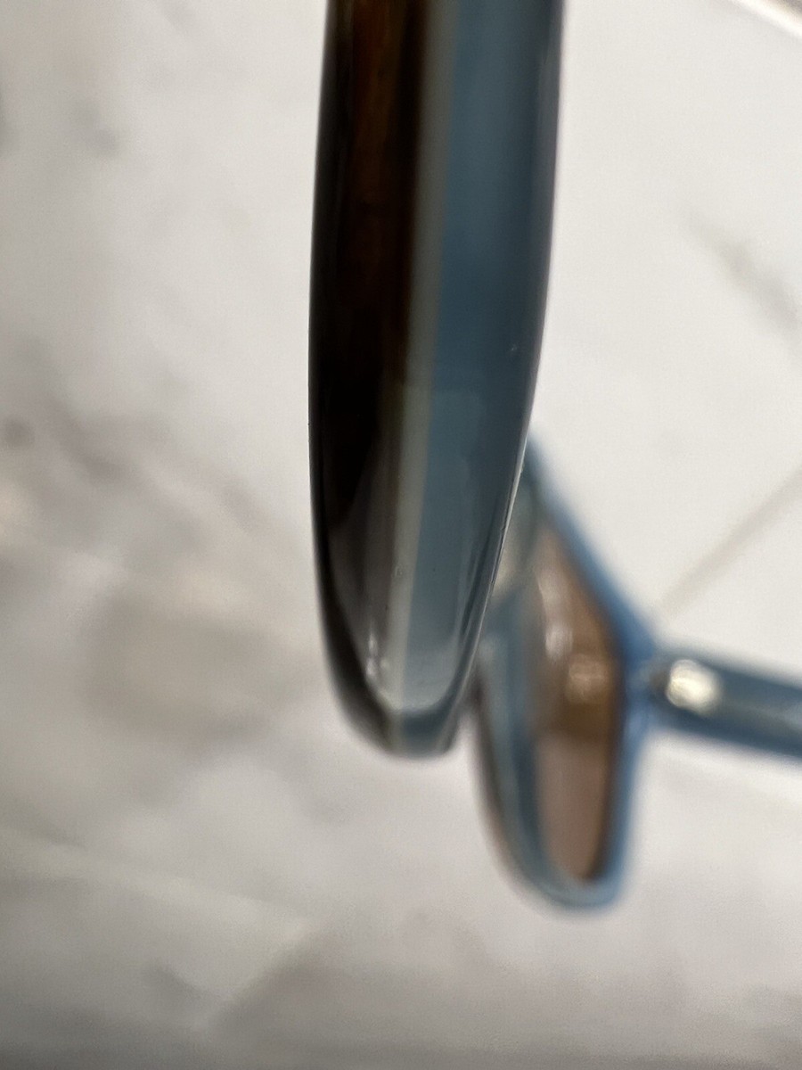 AS IS / Morgenthal Frederics Sunglasses 740 DAVE Blue Brown  display picture 1
