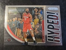 2019-20 Panini Prizm Basketball Get Hyped #5 James Harden 