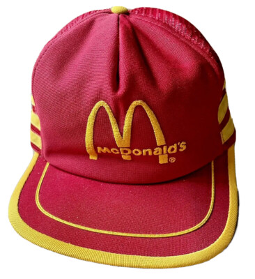 1970s 1980s McDONALD'S RESTAURANT EMPLOYEE HAT, USA, VINTAGE | eBay