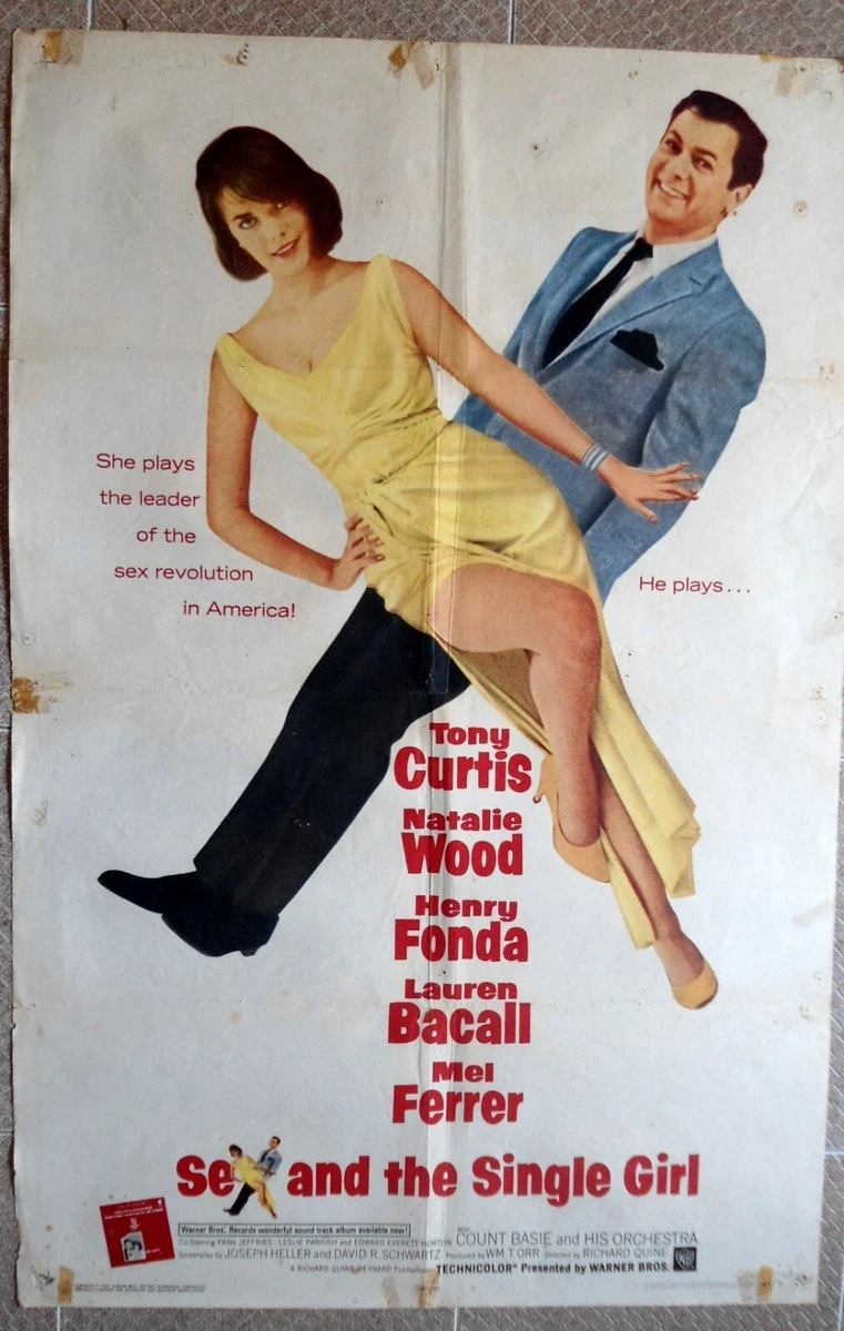 SEX & THE SINGLE GIRL One sheet US Original movie poster 27x41 Film 667 |  eBay