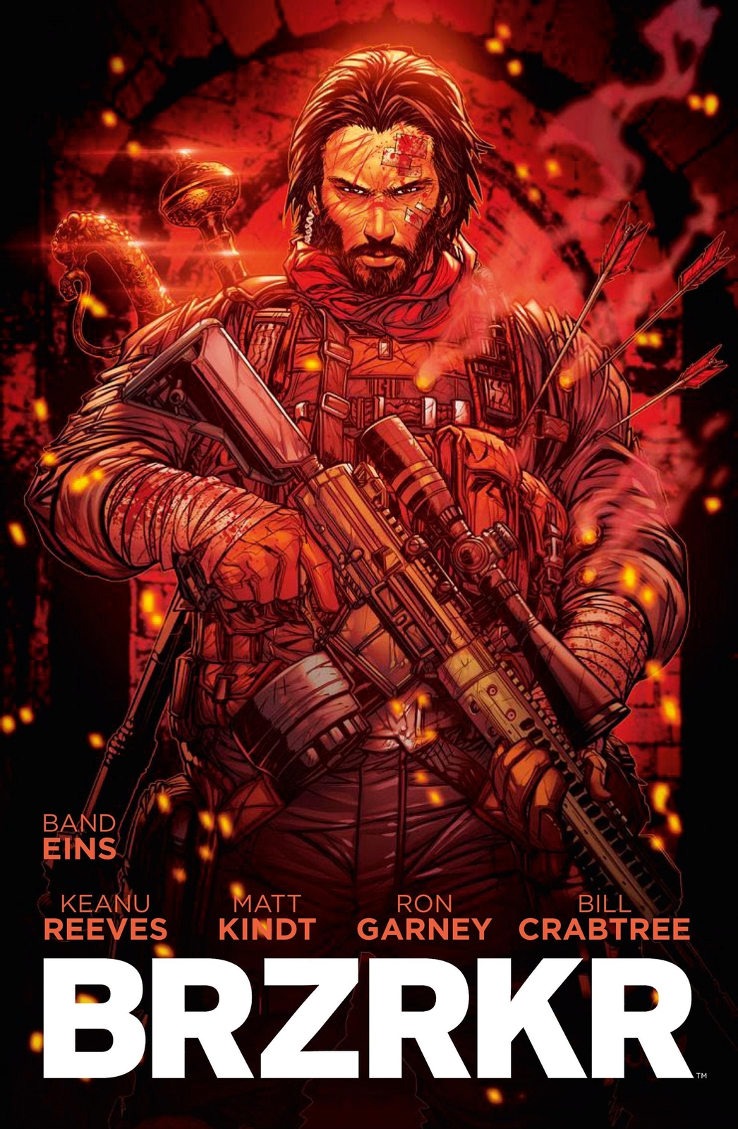 Thumbnail - Keanu Reeves (u. A.) | Brzrkr 1 | Buch | Deutsch (2022) | Limited