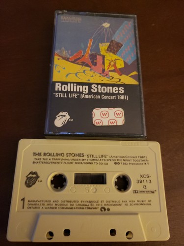 The Rolling Stones - Still Life American Concert 1981 Cassette Tape XCS-39113
