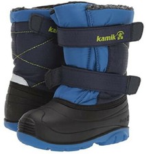 Kamik Sapling Toddlers Snow Boot Navy Blue Unisex Size 6, Made in USA New In Box