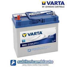 BATTERIA AUTO 45AH B33 VARTA BLUE DYNAMIC 330A di spunto