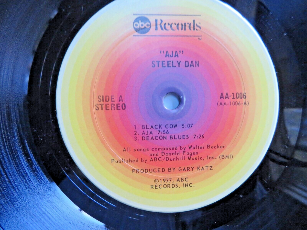 Steely Dan - Aja LP - ABC AA-1006 - Gatefold Original 1977 Press