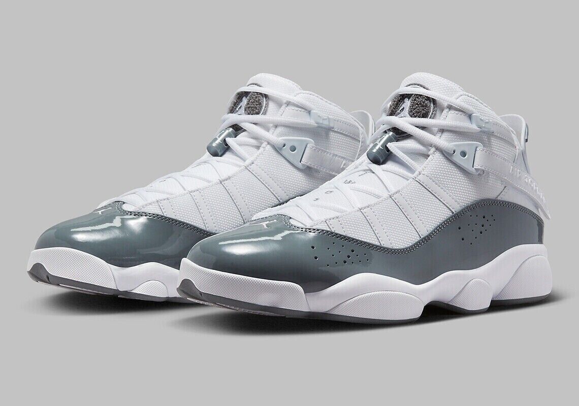 NEW Jordan 6 Rings Men's Size 10 White/Cool Grey-White NEW Jordan 6 Rings Men's Size 10 White/Cool Grey-White
