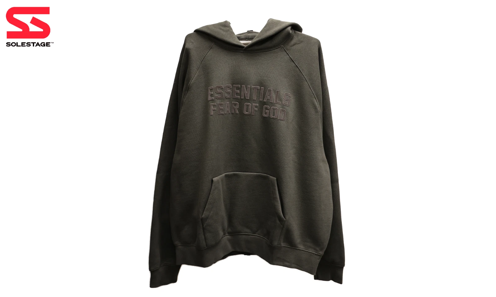 Felpa con cappuccio Fear Of God Essentials Off Black (192SU222055F) uomo taglia XXS 2XL