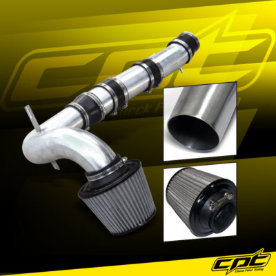 For 04-11 Mazda RX8 RX-8 1.3L Polish Cold Air Intake + Stainless Air Filter