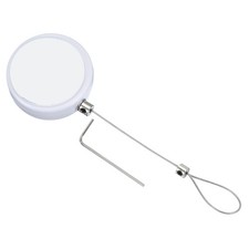 Retractable Remote Control Tether Security Remote Cable Lock White