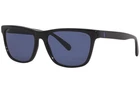 Polo Ralph Lauren PH4167 5001/80 Sunglasses Men's Shiny Black/Dark Blue 56mm