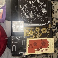 Paper Crafting Steel Dies Lot Of 44 Hearts, Flowers, Tags And Frames More