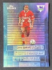 John Barnes 2025 Topps Decades Premier League 1990s In The Mix Blue /99