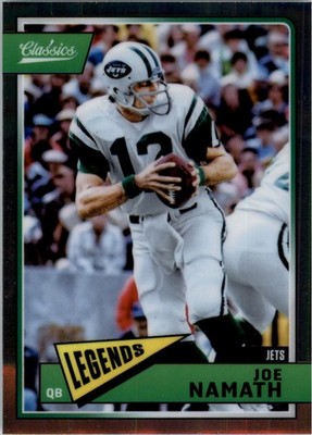 2018 Classics Premium Edition #163 Joe Namath - FB
