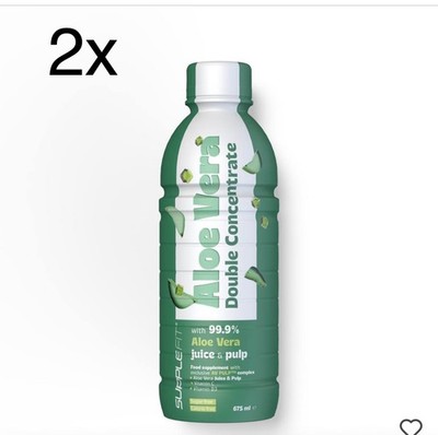SuppleFit BIO Vegan AloeVera Saft 99,9 % Antioxidant Vitamin B1-B2-B6-B12-C-E