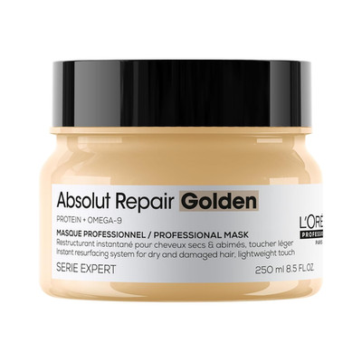 Absolut Repair Golden Mask - Repairs Damage & Provides Shine for Fine to Medium,