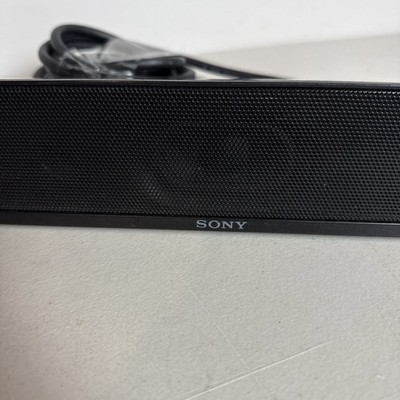 Sony Sound Bar Speaker Ss-mct100 Black Untested for sale online | eBay