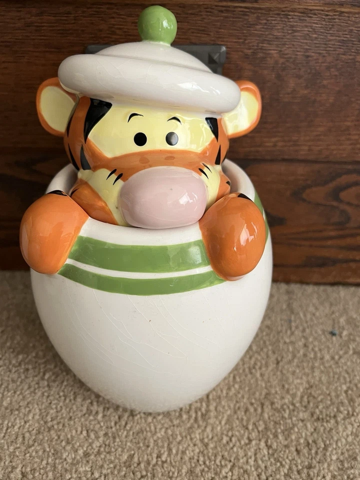 Rare! Set Of 4! Winnie the Pooh Peek A Boo kitchen Canister/Cookie Jars Set - Image 4 of 4