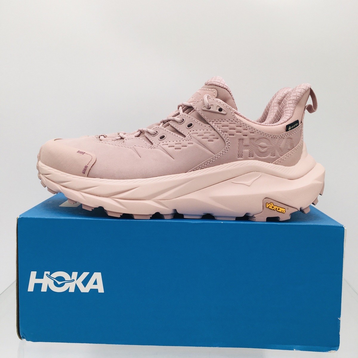 靴 HOKA/KAHA 2 LOW GTX PALE MAUVE 24cm Hoka One One - Kaha 2 Low GTX - Pale Mauve/ Peach Whip - Men's
