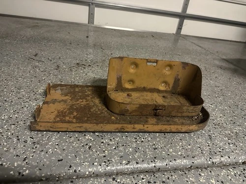 Original Willys Truck Jerry Can Gas Can Mount Holder Side Step Vintage