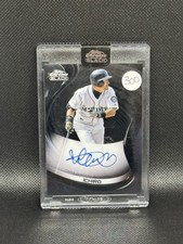 2022 Topps Chrome Black - Ichiro Suzuki #CBA-I Auto