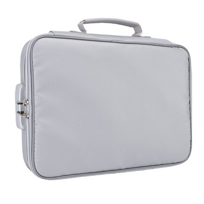 Fireproof Document Box 34x24x6cm Silicone Coated Fiberglass Cloth Fireproof SET