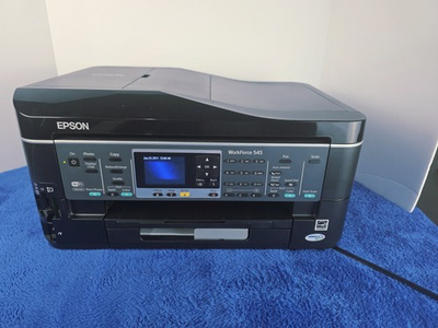 #ad #ad Epson WorkForce 545 All In One Inkjet Printer Fully Tested by a train Techician $89.50