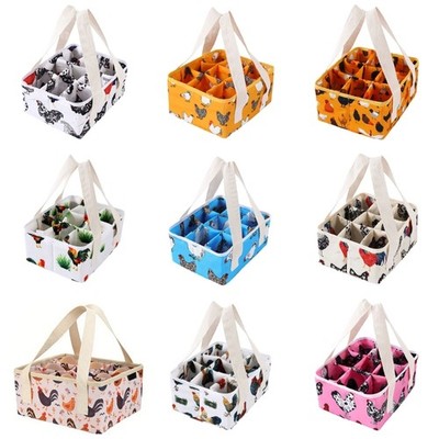Multipurpose Customizable Eggs Container 9 Sections Safeguards Eggs And Air