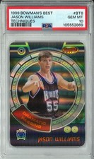 1999 Bowman's Best Jason Williams Techniques #BT8 PSA 10 POP 2