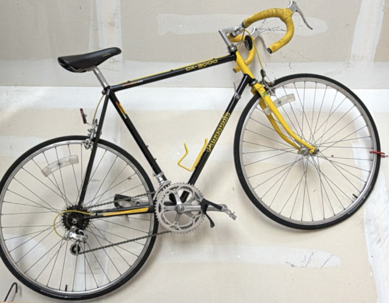 Panasonic Yellow & Black Road Bike 700C Drop Bar Caliper Bra