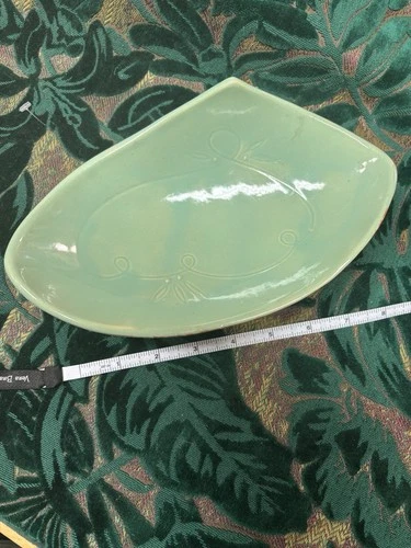 Vintage McCoy Pottery Green Dish Bowl