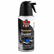 Falcon Dust-Off Air Duster 3.5 Oz Compressed Gas Electronics Keyboard Cleaner