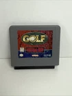 Golf Nintendo Virtual Boy Game Cartridge 1995 TESTED WORKING