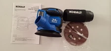 GENUINE NEW Model! NEW KOBALT 24V Max 24V Brushless 5” Random Orbital Sander