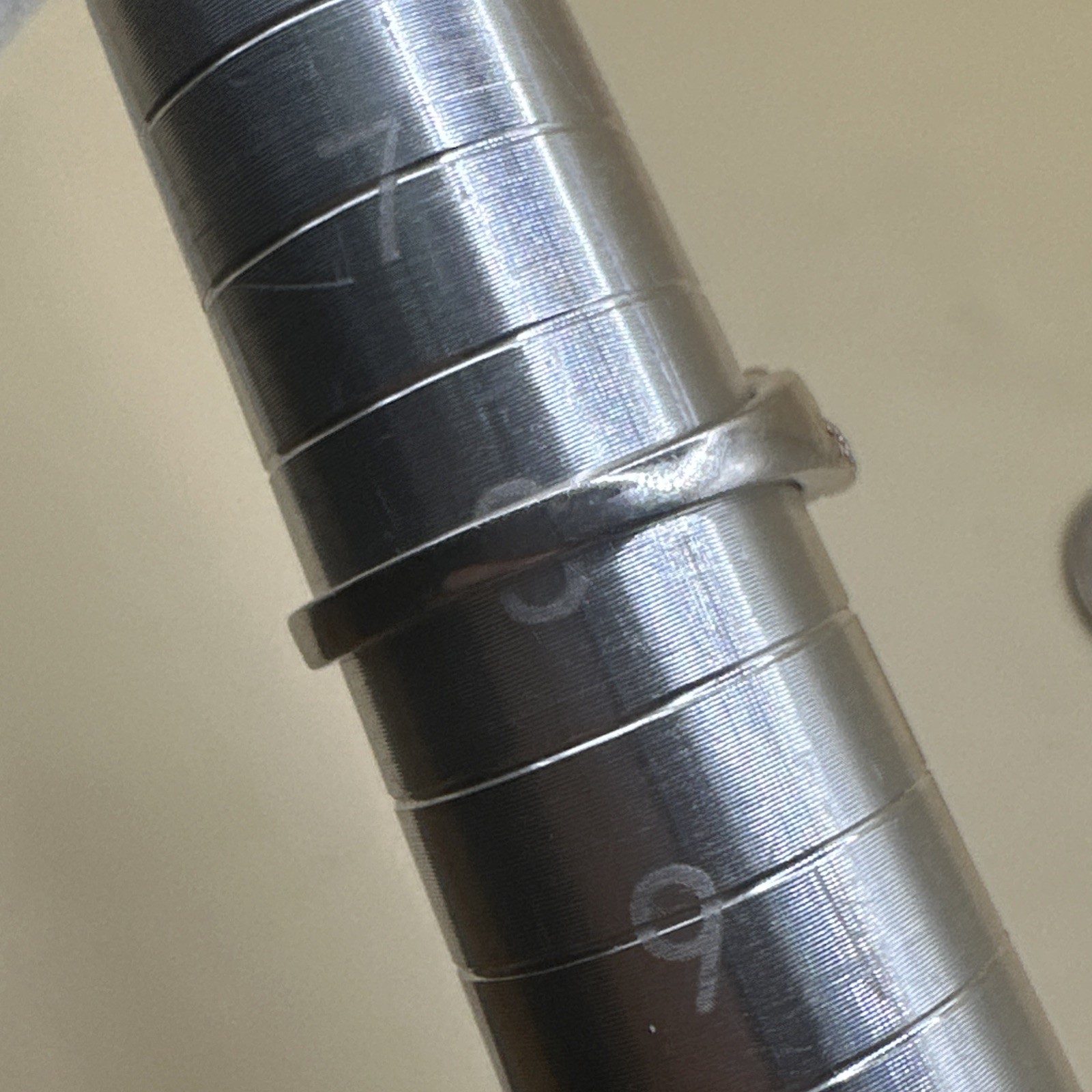 Heart Shape Pink Stone Set Split Shank Sterling S… - image 9