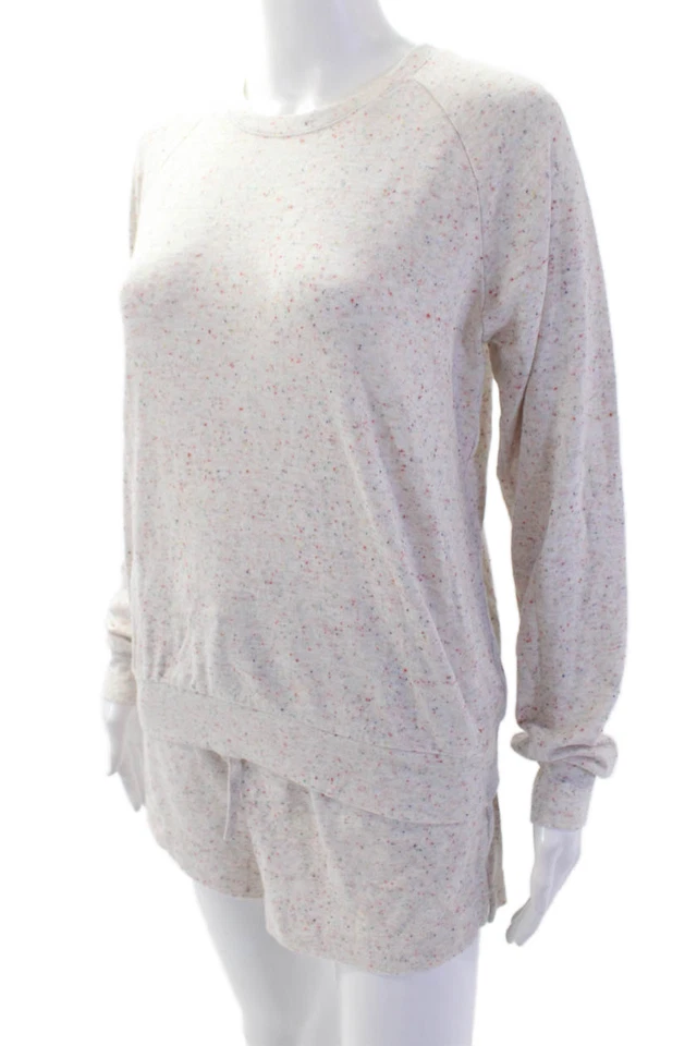 Conjunto de pijama corto PJ Salvage para mujer blanco multicolor talla pequeña Foto 4 de 4